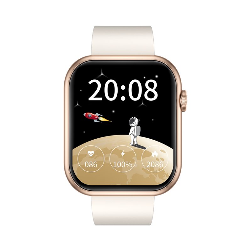 Cheap Fashion QX7 Pro Smart Watch for Fitness Tracking, 2.0inch Big Screen 300mAh Battery BT Call SOS Custom Watch Faces