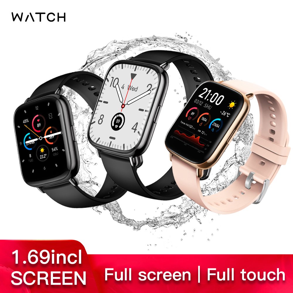 UM68T Sports smart watch heart rate, body temperature, sleep monitoring square screen watch Sports smart watch