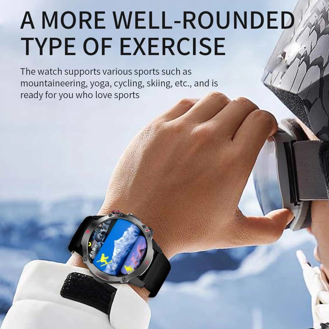S611 Smart Watches Large Battery Heart Rate Blood Relogio Smartwatch Round Display Wearable Devices