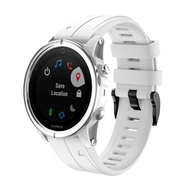 Factory Soft Silicone Quick Release Watchband Straps For Garmin Fenix 6s 7X 7 6s Pro 5 5X EPIX Smart Watch Easyfit Wrist Band