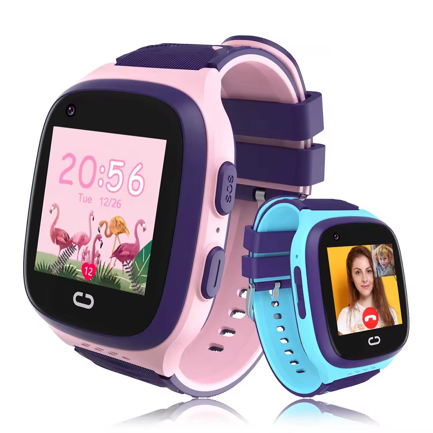 LT31 Kids Smart Watch Touch Bracelet 4G sim card Phone Digital Wrist Band LBS GPS smart watches for Children