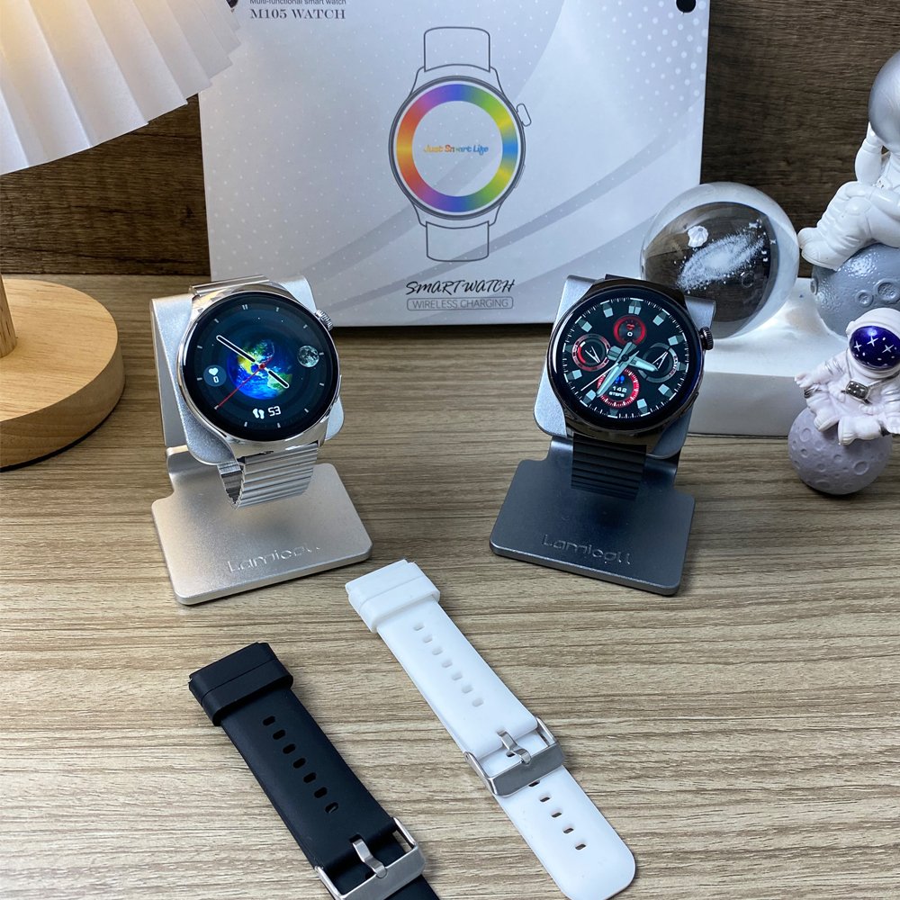 Trending Products 2024 New Arrivals HW6Max IP67 Waterproof Fitness Tracker Touch Screen Heart Rate Monitor Smart Watch M105 M103