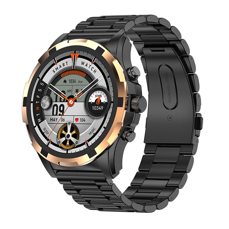 Amoled Smart Watch HK98 Women's Health 1.43" Screen Waterproof Blood Pressure BT Call Always on Display NFC Smartwatch for Men