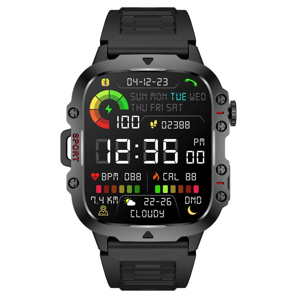 2023 New Fashion Touch Screen Smartwatch Waterproof Android iOS Sport Fitness Tracker Smart Watch With BT Calling