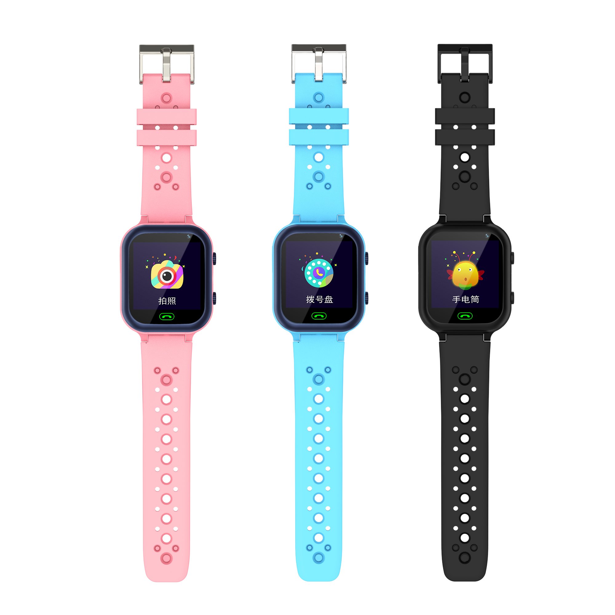 1.44" TFT 2G SOS Button Q15 400mAh Super Long Standby Smart Watch For Kids Phone With Sim Card And Camera Mobile