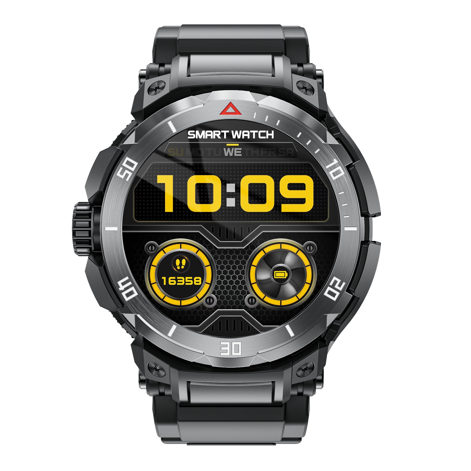 2 in 1 GT100 PRO Smart Watch Earphones 1.46inch Screen Heart Rate IP67 Waterproof Men Fitness Sports Smartwatch with Earbuds