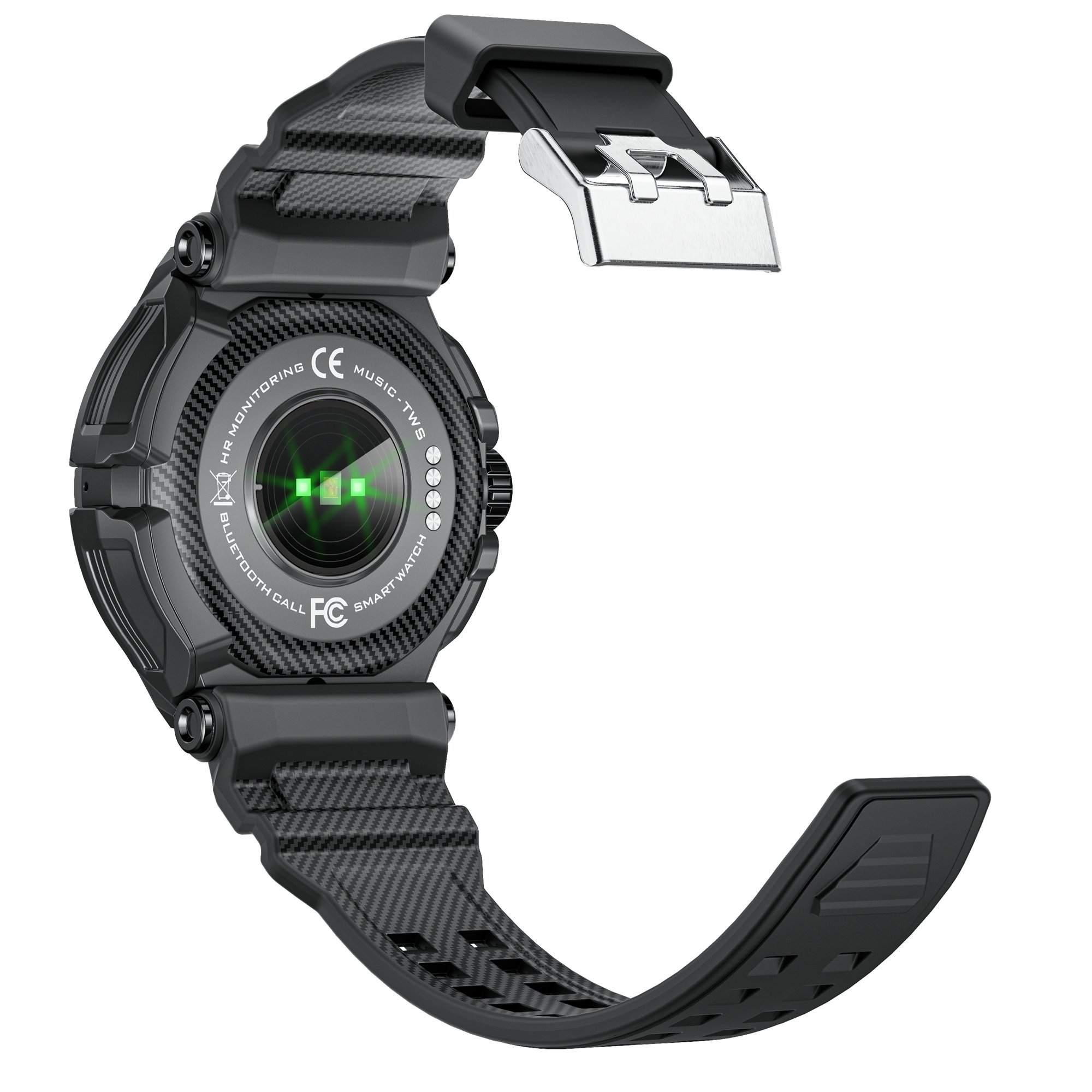 2 in 1 GT100 PRO Smart Watch Earphones 1.46inch Screen Heart Rate IP67 Waterproof Men Fitness Sports Smartwatch with Earbuds
