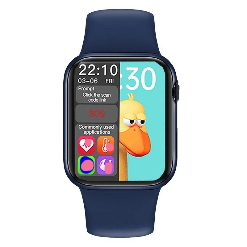 HW16 Smart Watch series 6 1.75 inch Full Touch Smartwatch Fitness Tracker Blood Pressure Custom wallpaper HW12 Smart watch