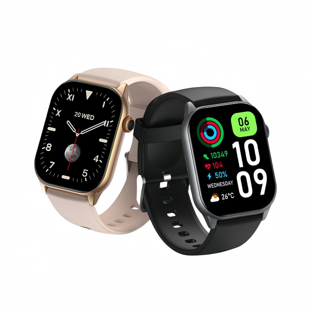 2024 New EW01 Smartwatch Big Screen BT Call IP68 Waterproof Heart Rate Fitness Tracker DaFit APP Women Smart Watch