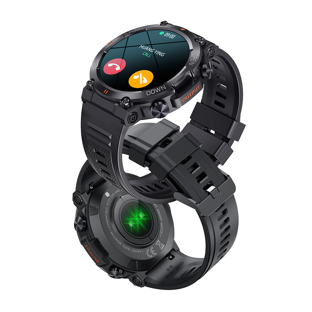 K56 Pro 2023 New Trending Outdoor Smart Watch 1.39 inch HD Screen BT Calling Function Sports Smartwatch for Men Sports Style