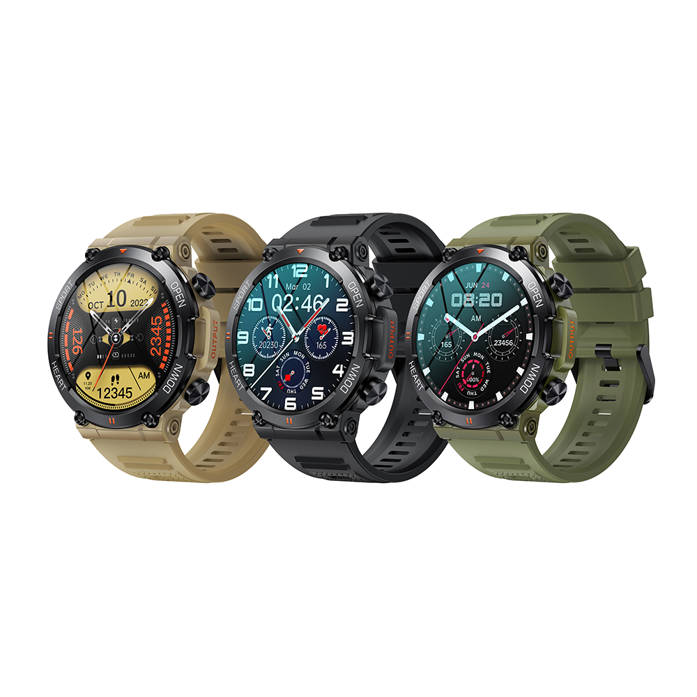 K56 Pro 2023 New Trending Outdoor Smart Watch 1.39 inch HD Screen BT Calling Function Sports Smartwatch for Men Sports Style