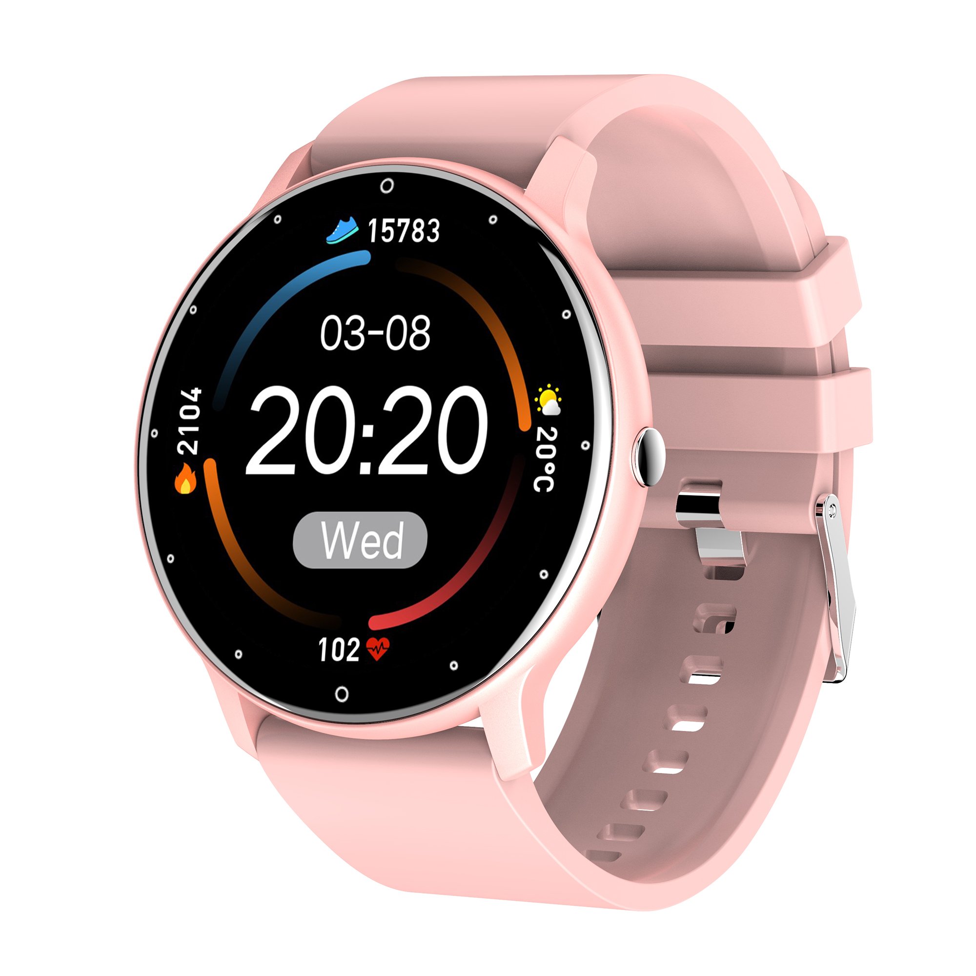 ZL02D ZL02C pro Digital Round SmartWatch Heart Rate Sleep reloj Inteligente Waterproof Android Bracelet Smart watch 2022