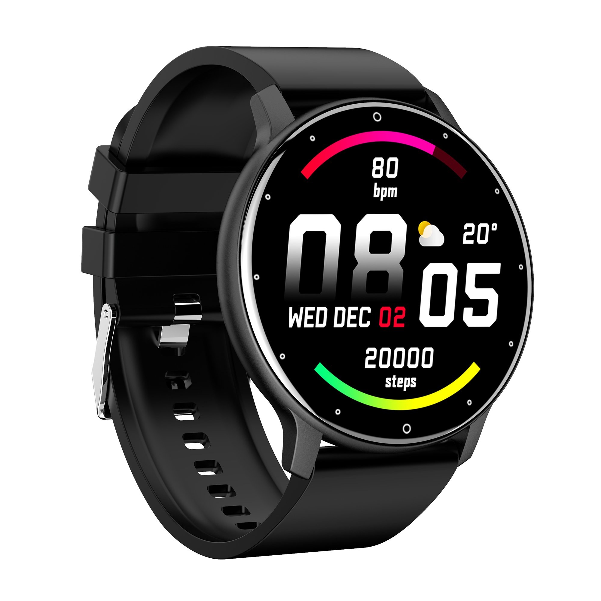 ZL02D ZL02C pro Digital Round SmartWatch Heart Rate Sleep reloj Inteligente Waterproof Android Bracelet Smart watch 2022