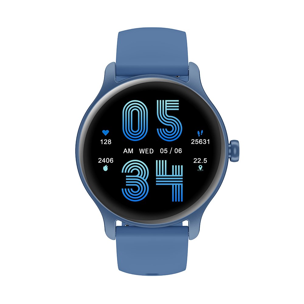 SMA Smart Care R17 Round Smart Watch 1.28 Inch Full Touch Screen Smartwatch Fitness Tracker Health Monitor Watch For Women Men