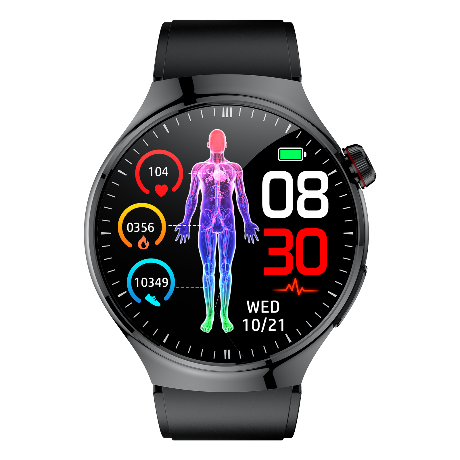 Smart Watch 1.43 6.8mm ultra-thin AMOLED HD screen IP68 Waterproof Sport Smartwatch Bt Call Smart Bracelet