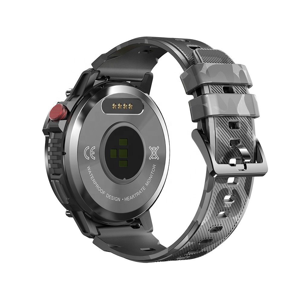 1.6 Inch Round Screen Sport Smart Watch C22 with Long Battery Life IP68 Waterproof BT Call Heart Rate Fitness C22 Smartwatch