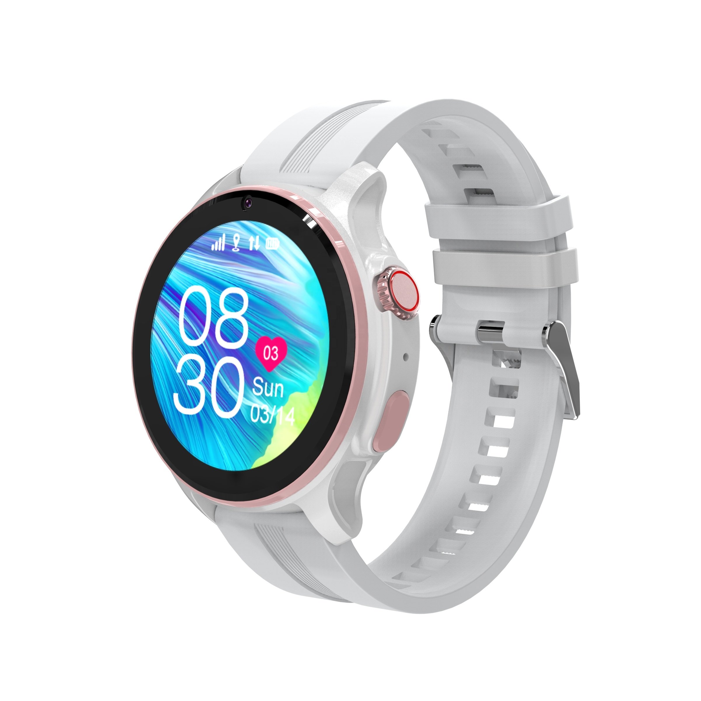 2023 New Magnetic USB Cable 4G WIFI GPS Waterproof SOS GPS Kids Smartwatch Kids Mobile Smart Watch for Kids Phone with Sim Card