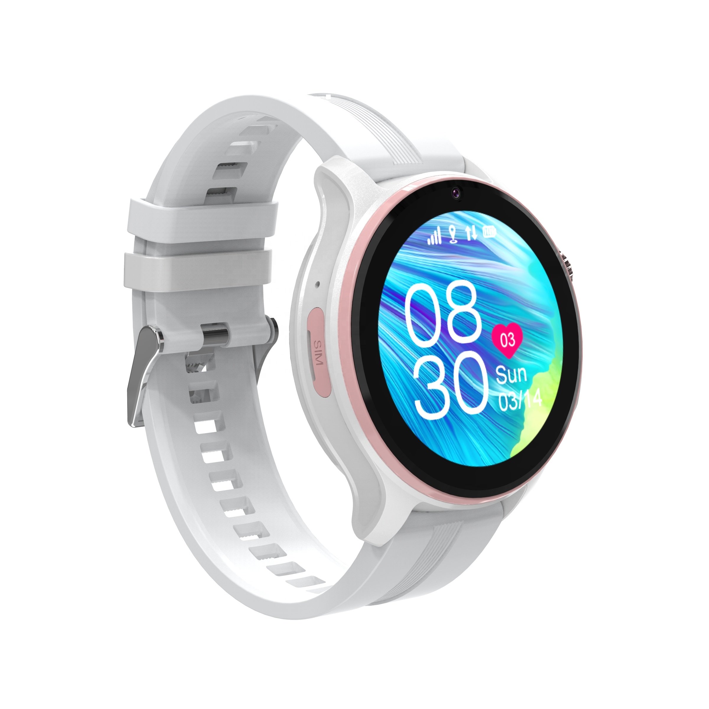 2023 New Magnetic USB Cable 4G WIFI GPS Waterproof SOS GPS Kids Smartwatch Kids Mobile Smart Watch for Kids Phone with Sim Card
