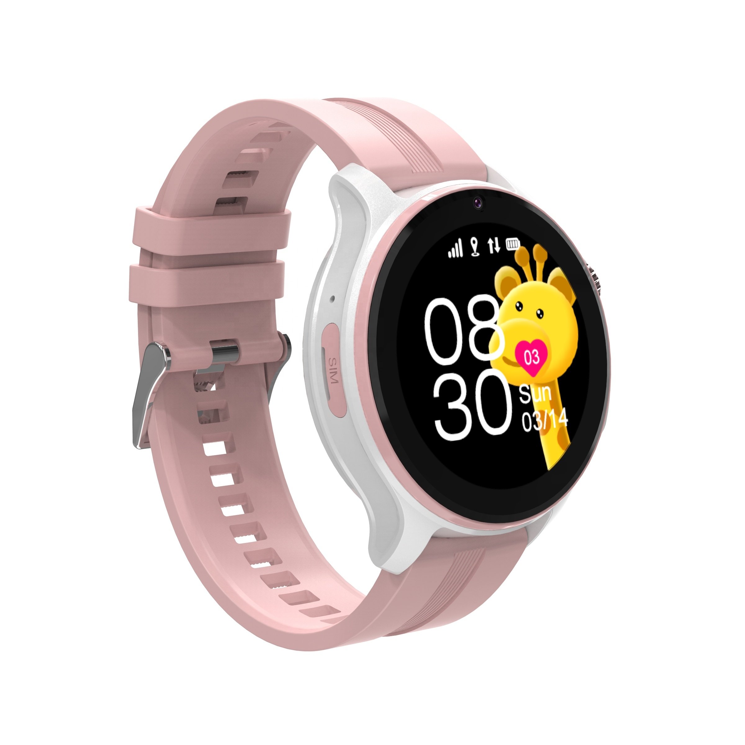 2023 New Magnetic USB Cable 4G WIFI GPS Waterproof SOS GPS Kids Smartwatch Kids Mobile Smart Watch for Kids Phone with Sim Card
