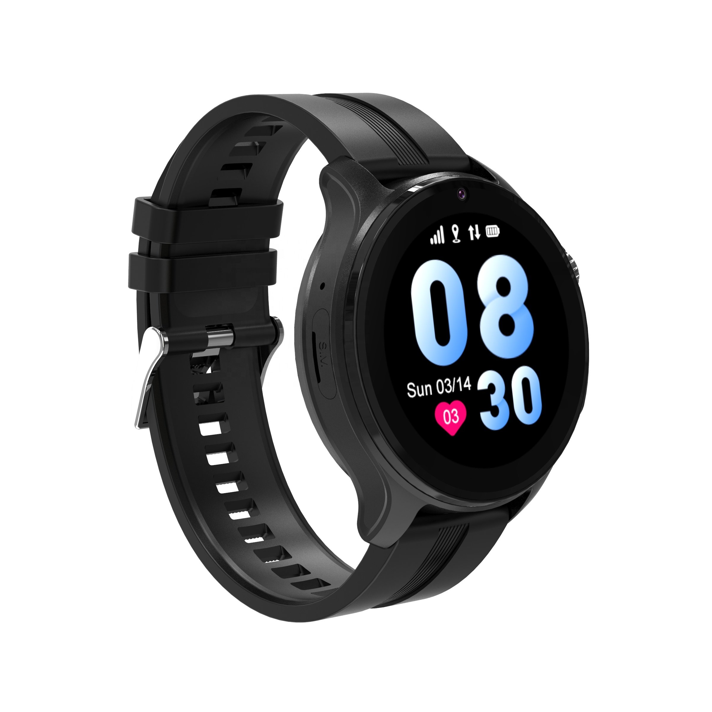 2023 New Magnetic USB Cable 4G WIFI GPS Waterproof SOS GPS Kids Smartwatch Kids Mobile Smart Watch for Kids Phone with Sim Card