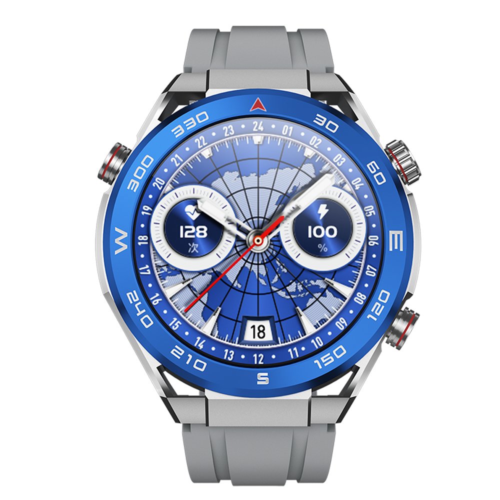 2024 B8 4G Smartwatch 1.62Inch Amoled Dual Camera Video Call SOS 980mAH WIFI Smart Watch For Men