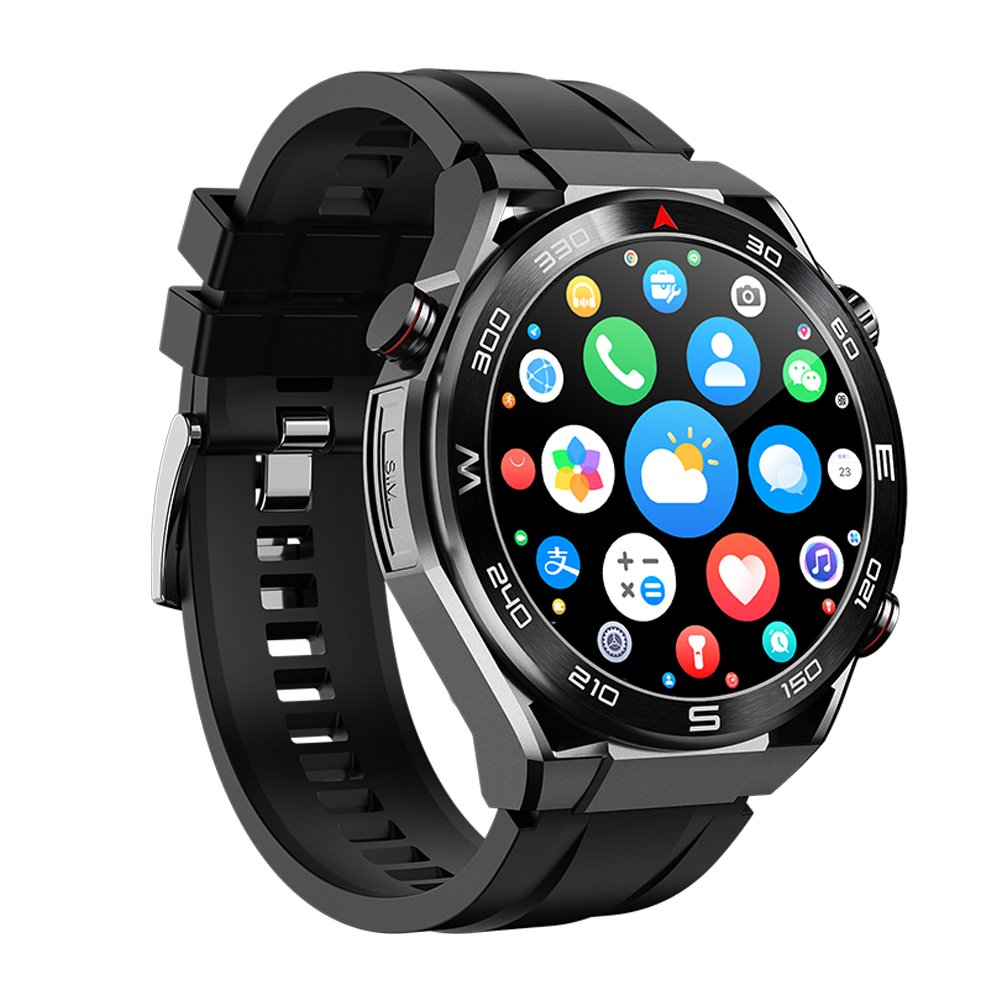 2024 B8 4G Smartwatch 1.62Inch Amoled Dual Camera Video Call SOS 980mAH WIFI Smart Watch For Men