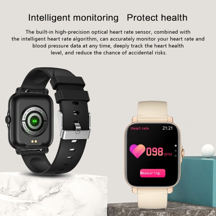 GT30 1.69 inch TFT Screen Smart Watch IP68 Waterproof Heart Rate Blood Pressure Monitoring Sports Smart Watch