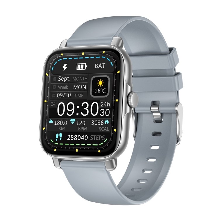 GT30 1.69 inch TFT Screen Smart Watch IP68 Waterproof Heart Rate Blood Pressure Monitoring Sports Smart Watch