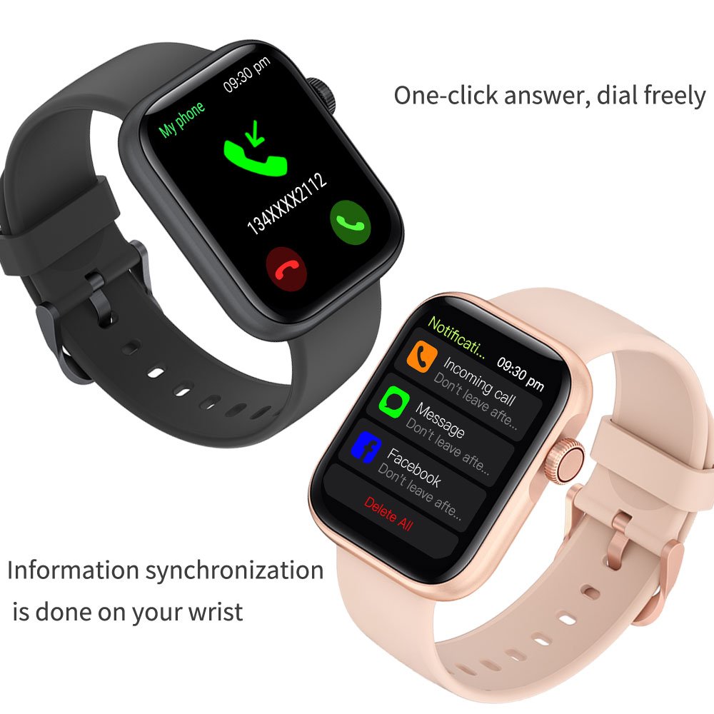 2022 Fashion Heart Rate Fitness sport watch waterpoof Touch Screen Tracker Smart watch