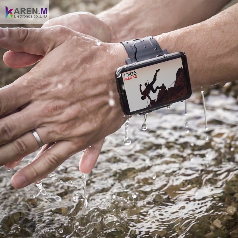 Largest Smart Watch DM100 Relogio Android 4G Smart Watch 2.86inch Full Touch Screen Sport Watch