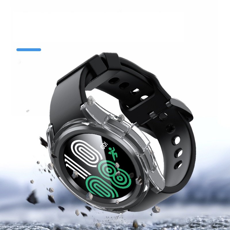 PC Hollow Cover Case For Samsung Watch 7 Ultra FE 40/44/47mm Smart Watch Accessories For Samsung Watch7 PC Half Protective Cases