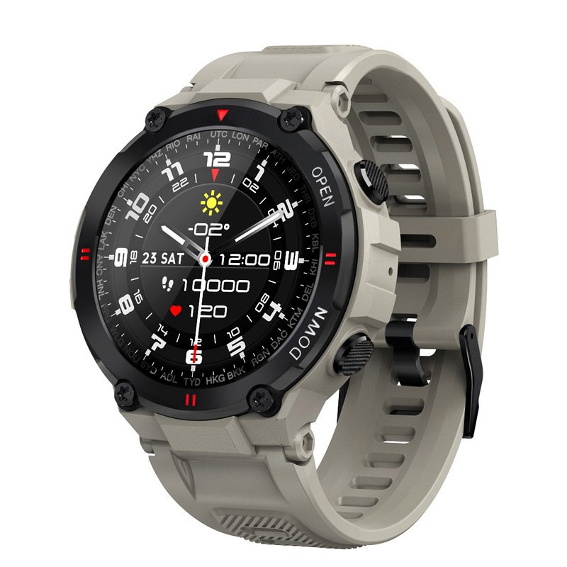 Touch Screen Sport Smart Watch Fitness Android Waterproof OEM Rugged BT Calling 400mAh Smart Watches