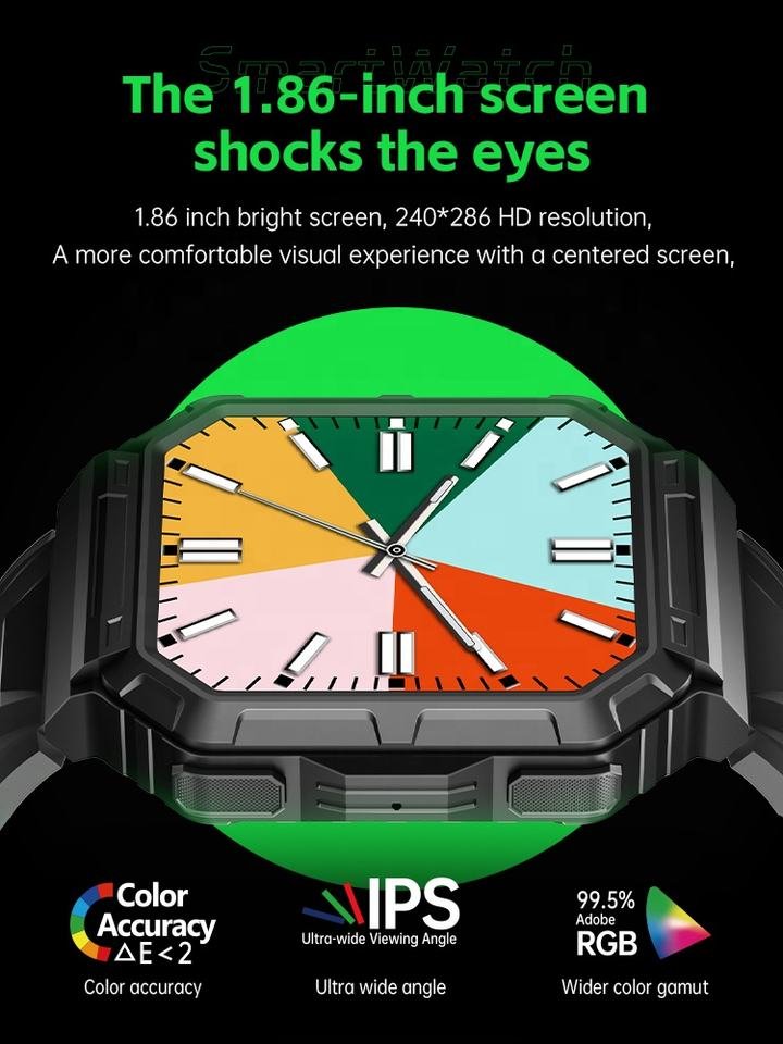 2023 New Fashion Trend Phone Watch WS-5 Smart Watch NFC 1.86inch Smart Watch