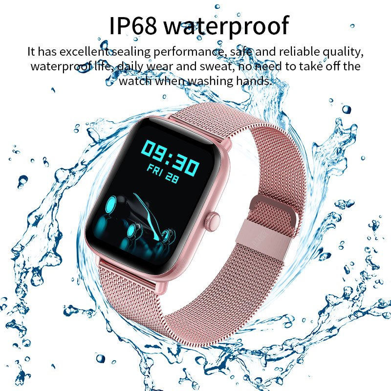 Ce Rohs Relojes intelligent Sport Smartwatch Waterproof Android Fitness Tracker fashion full touch screen best smart watch 2022