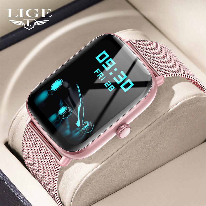 Ce Rohs Relojes intelligent Sport Smartwatch Waterproof Android Fitness Tracker fashion full touch screen best smart watch 2022