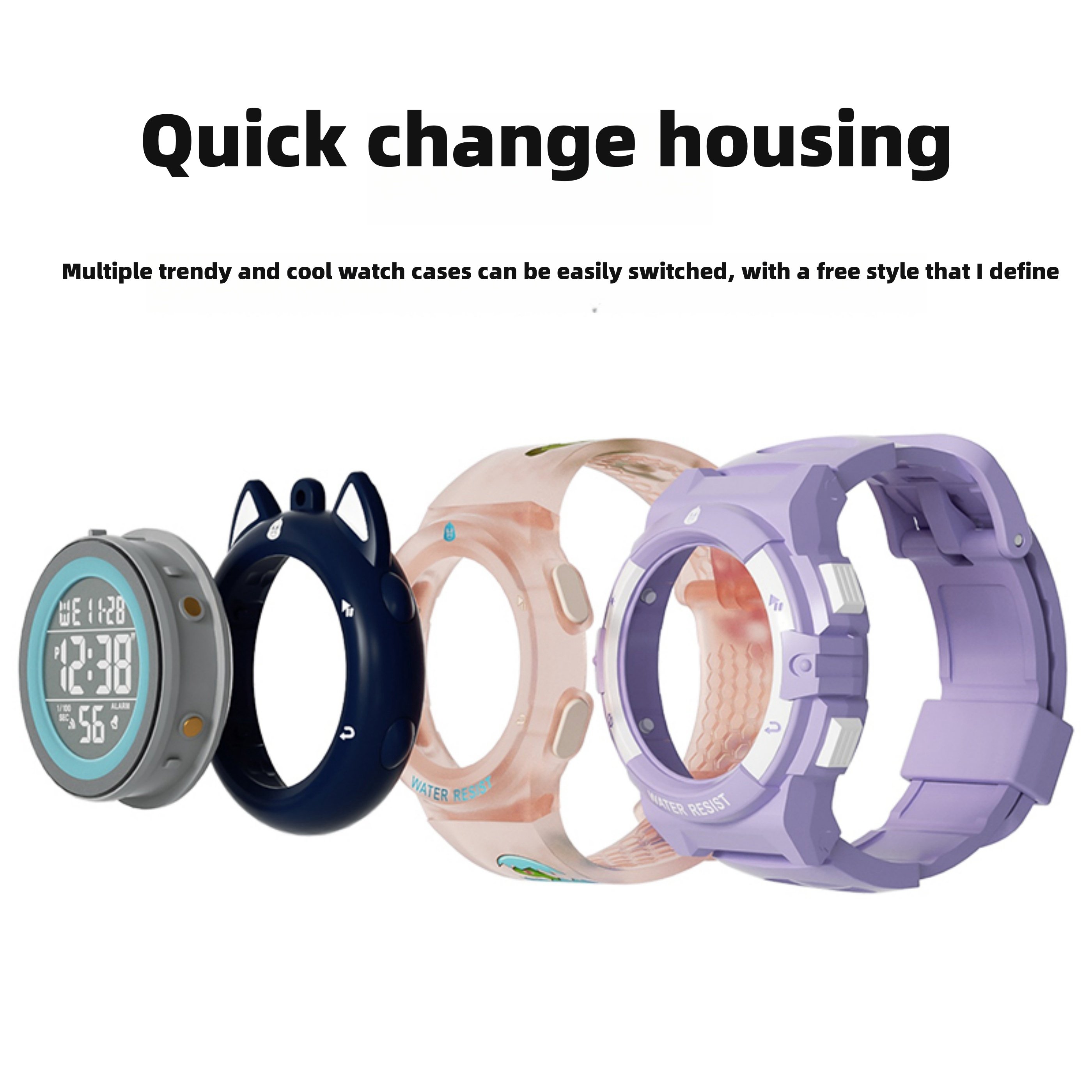 K01 smart watch for kids band replacement wristband smartwatch strap multifunctional digital watch children's smart watch