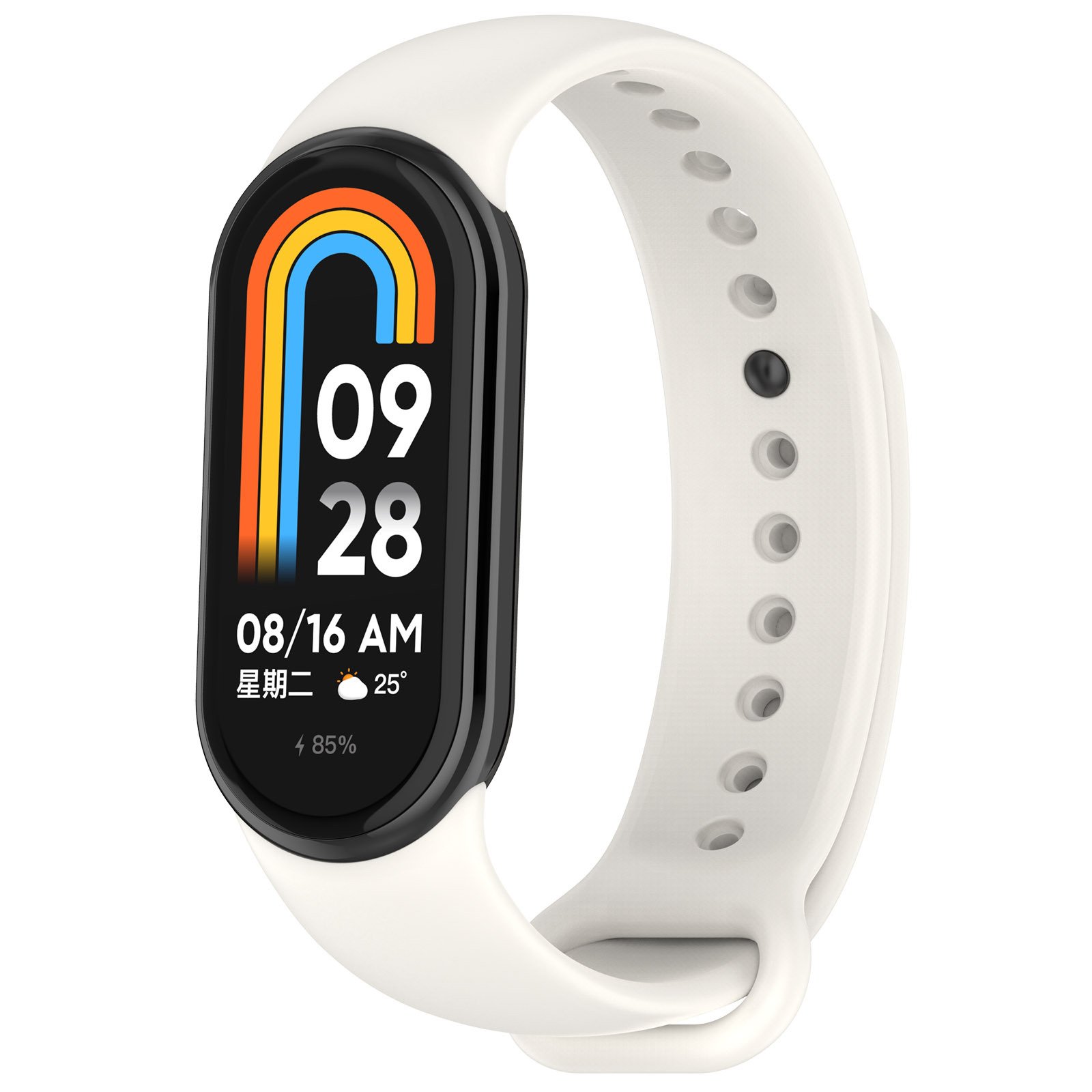Tschick Colorful Silicone Strap For Xiaomi Band 8 9 Bracelet Smart Watch Replacement Wristband for mi band 8 9 Strap