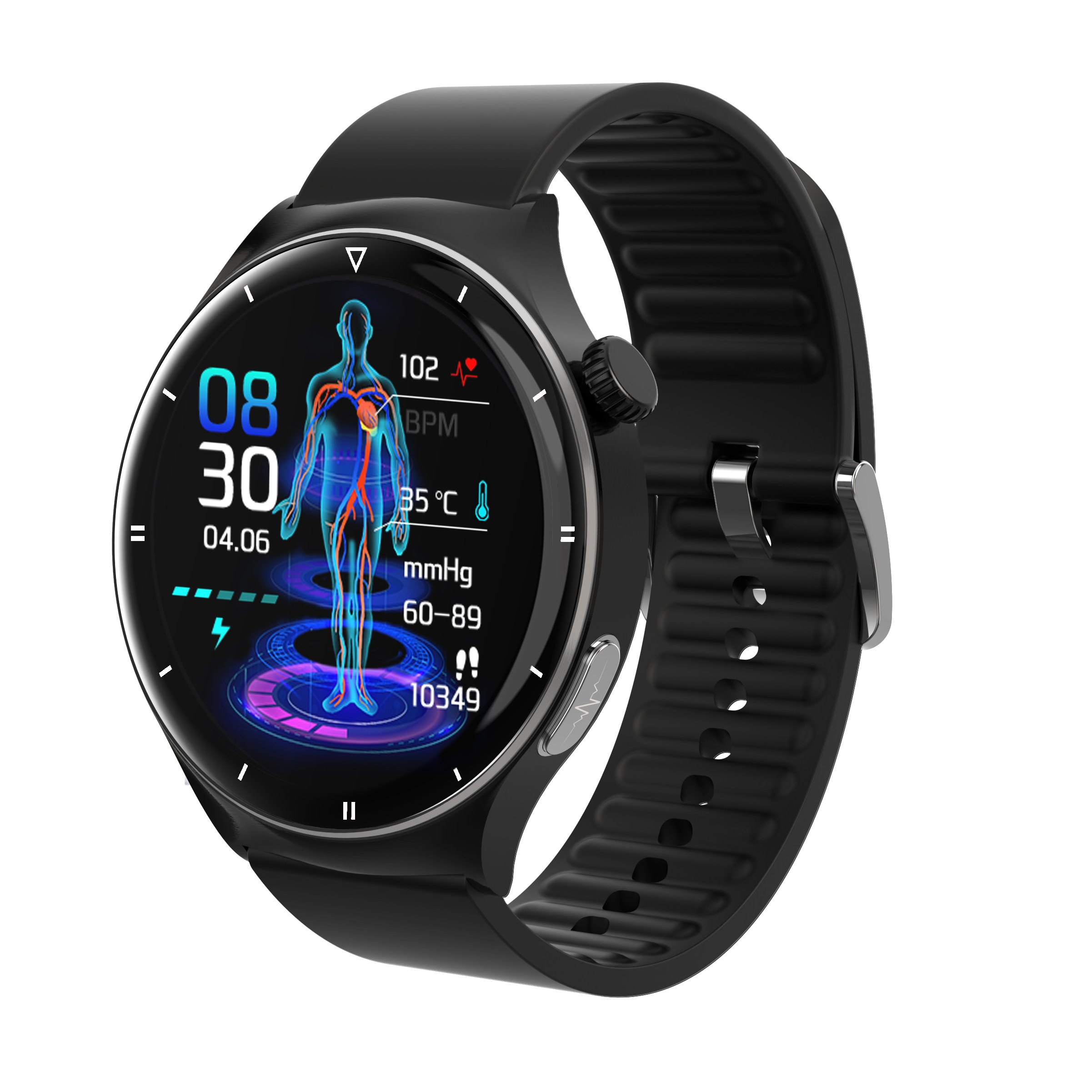 Totally Touching Smartwatch 1.46 Tft Touch Relogio Temperature Measurement Relojes Inteligentes Waterproof Smart Watches