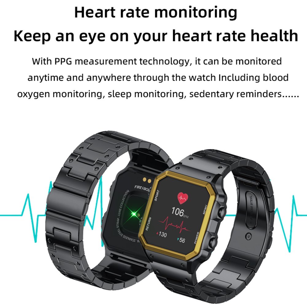AW38 Business Relojes inteligentes Sports Smartwatch 2024 Stainless steel Hombre Montres intelligentes Men Fashion Smart watch