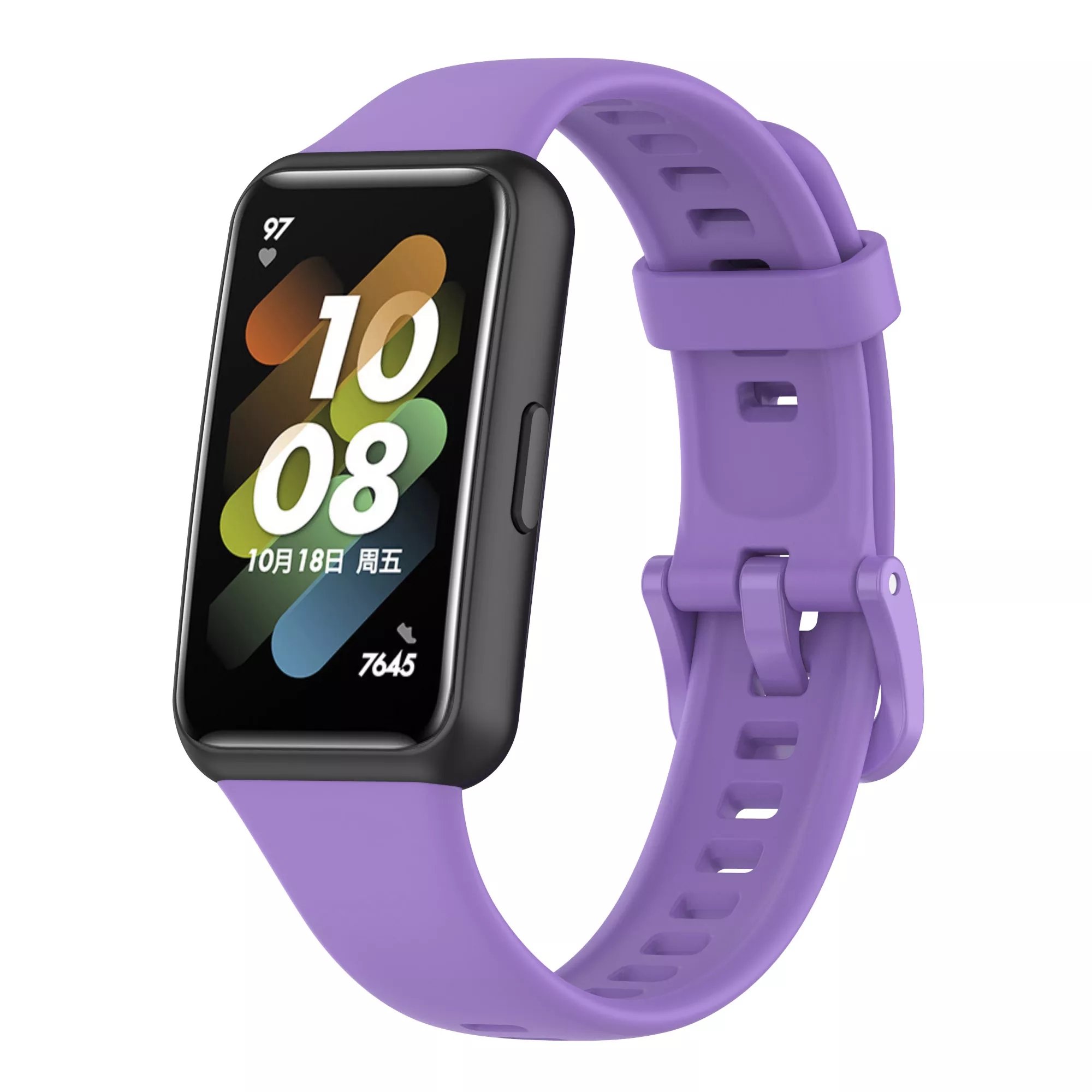 New arrival offical huawei band 7 silicone TPU sport smart Watch Strap Bracelet Correa For huawei band 7
