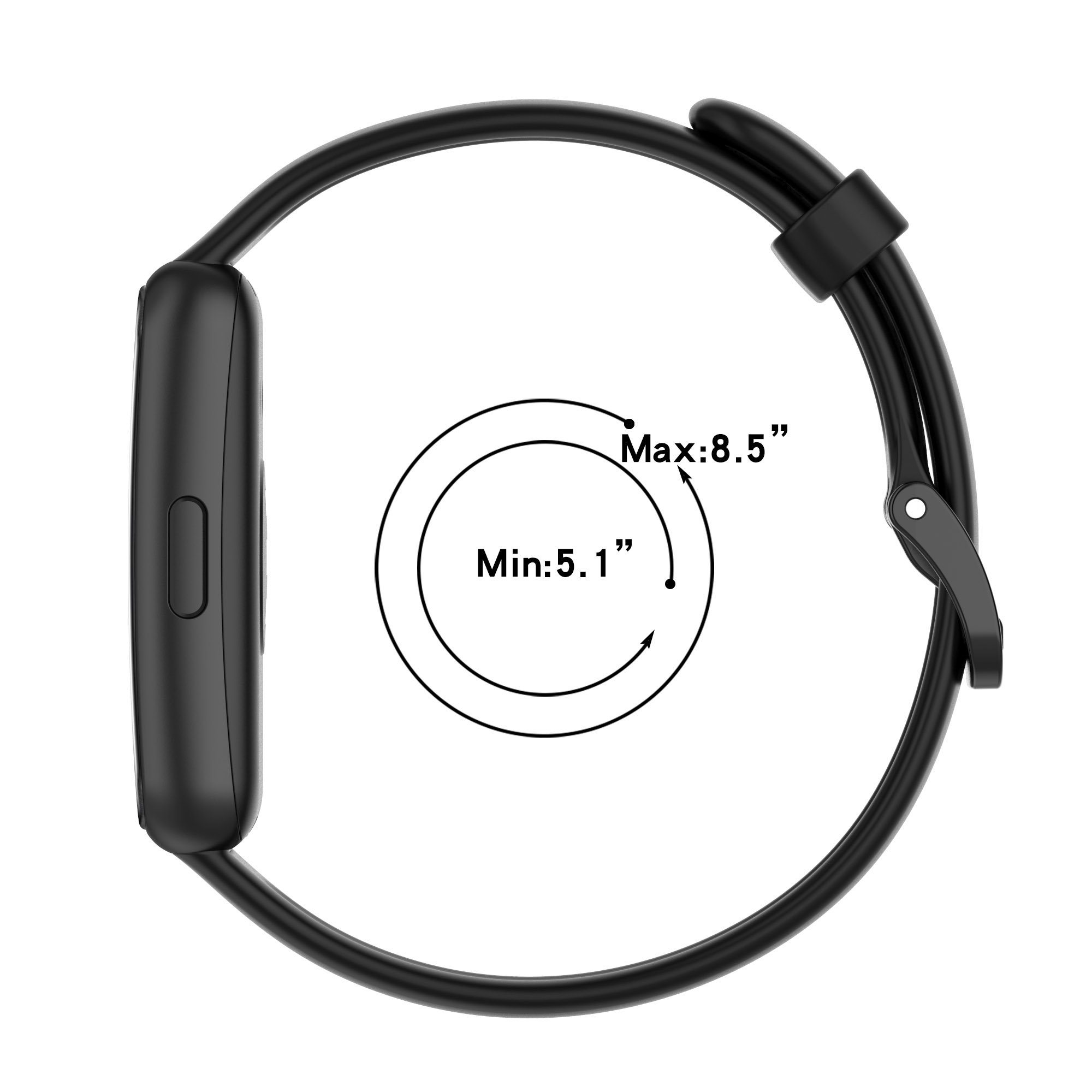 New arrival offical huawei band 7 silicone TPU sport smart Watch Strap Bracelet Correa For huawei band 7