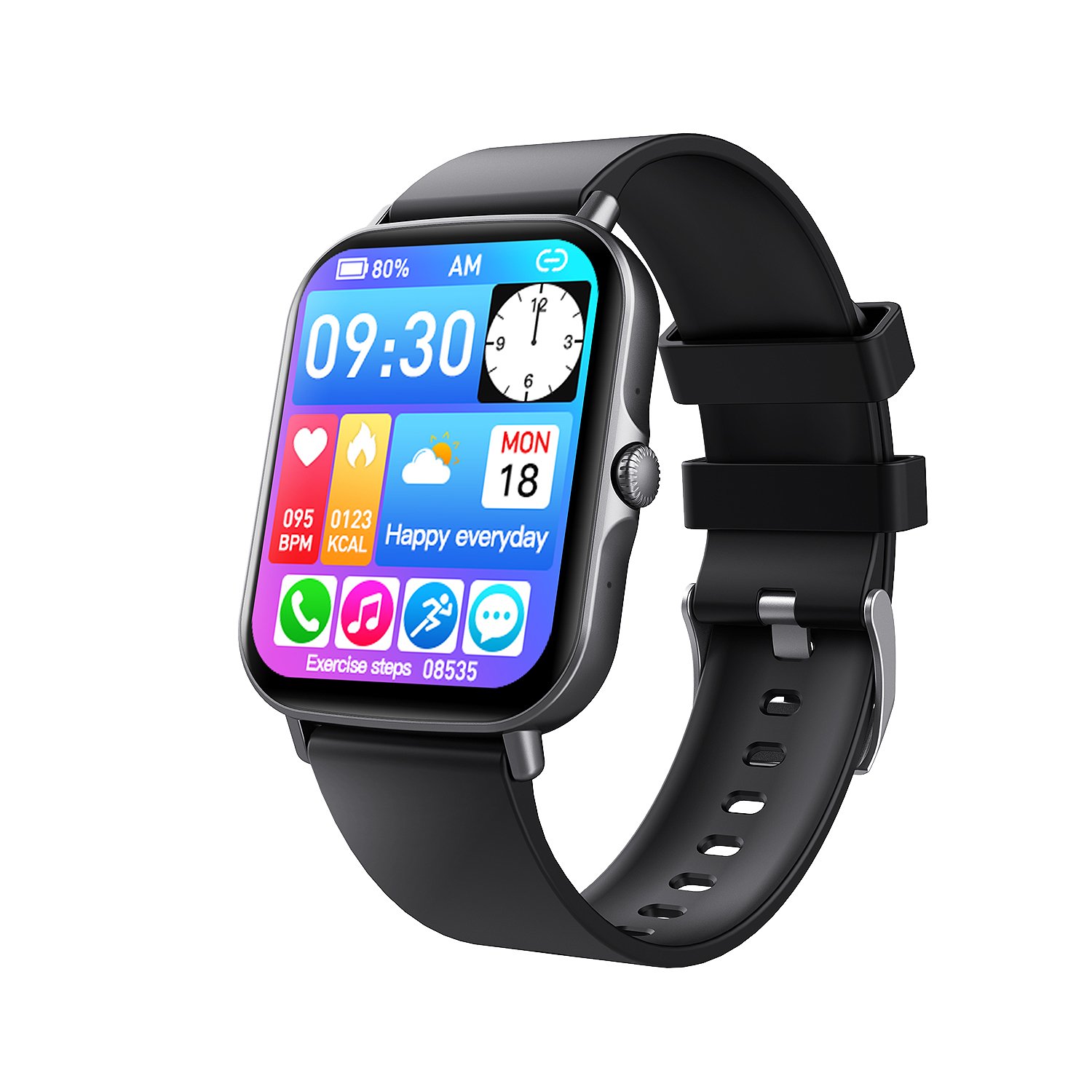 2022 New Smart Watch Full Screen Heart Rate Monitoring IP67 Sports Watch Call Bracelet Smart Watch