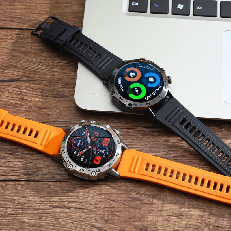 KarenM Smart Watch Factory Price 1.39 Inch 360x360 HD Screen BT Call K52 Smart Watch PK K22 Smartwatch