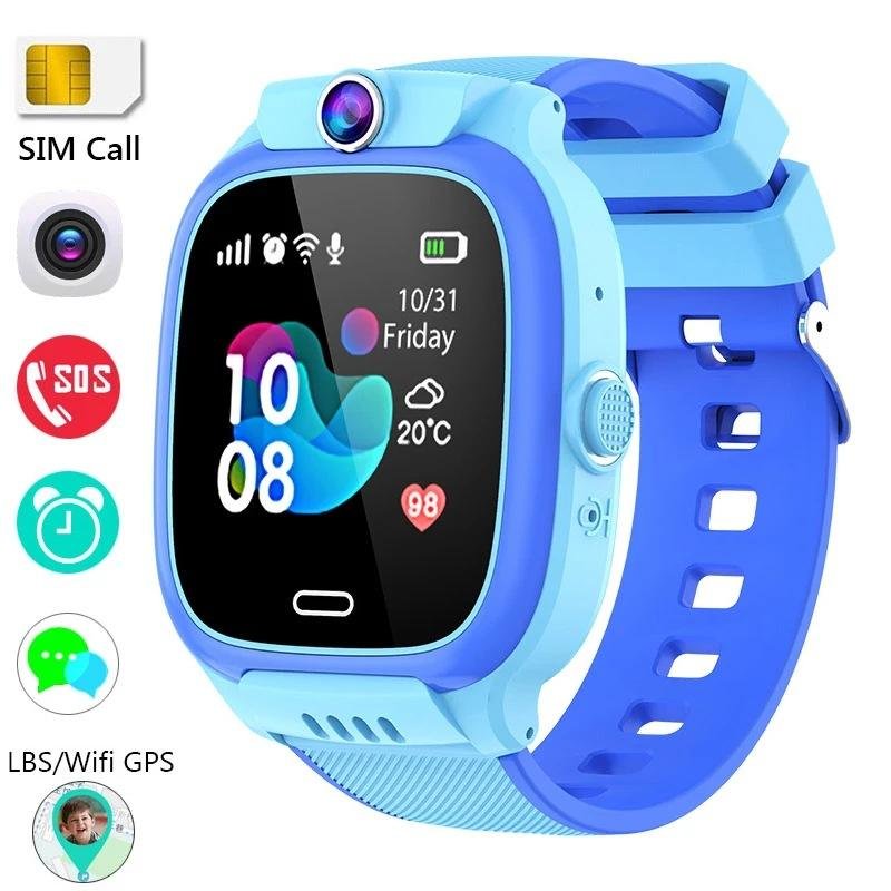 Y31 Kid Waterproof Smart Watch HD Video Call Wifi Position Location tracker SOS Sim Card Children Smartwatch