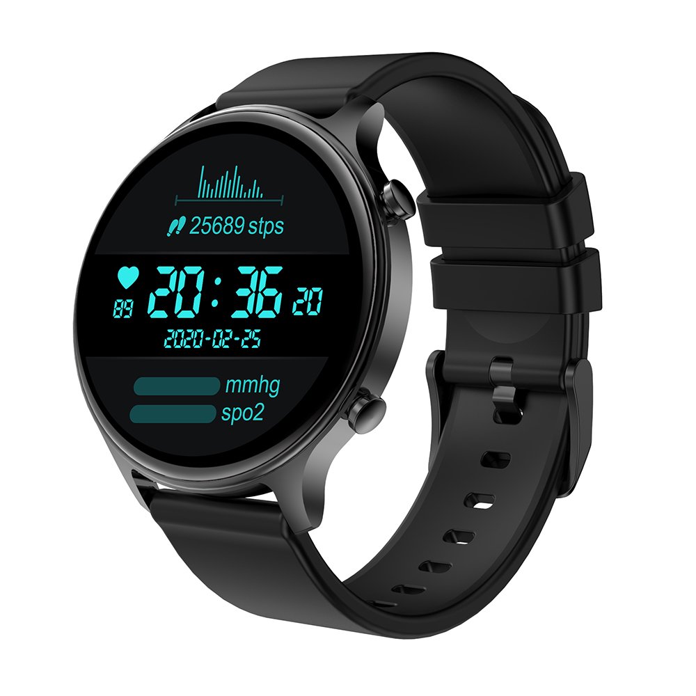 New Ds30 Relojes Inteligentes Smart Watch Waterproof All Day Heart Rate Monitoring Sport Round Wireless Charging Smart Watch