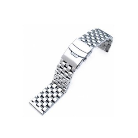 Luxury 22mm Solid Stainless Steel Watch Band GD040 Silver Metal Bracelets Smart Watch Bands Accessories with 20 26mm Wristbands