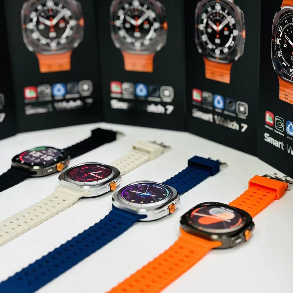New Arrivals 2024 High Quality Z7 Smartwatch Luxury Fitness Sports Android Fashion Reloj Inteligente Smart Watch 2 en 1