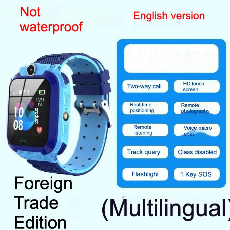 Q12 Waterproof Kids Smart Watch SOS Smartwatch Baby 2G SIM Card Clock Call Location Tracker watch