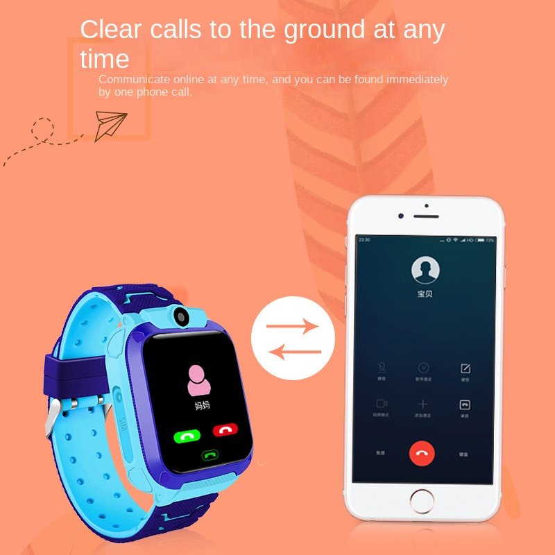 4G children waterproof 5 generation phone watch full network phone positioning watch waterproof long standby