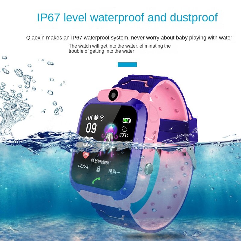 4G children waterproof 5 generation phone watch full network phone positioning watch waterproof long standby